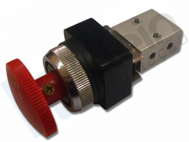 Push Button Locking (Red)