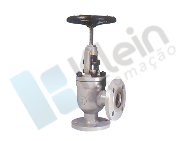 Flanged globe valve