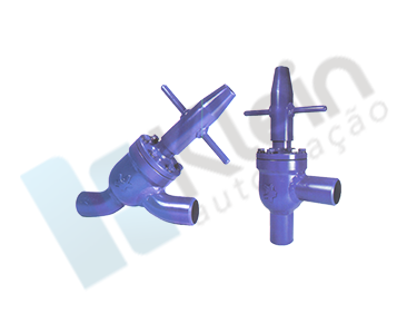  Globe Valve with Protective Helmet